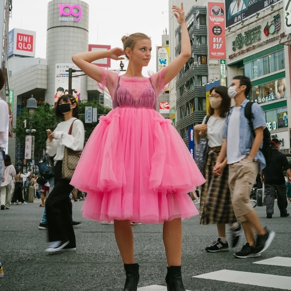 Killing Eve Pink Tutu Dress - Picture 1 of 6